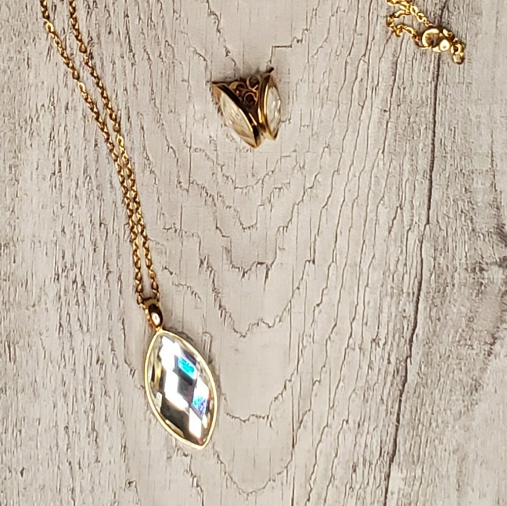 Gold stainless steel set